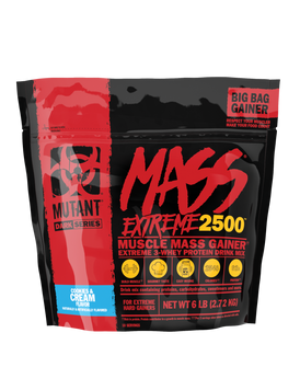 Гейнер для набора массы Mutant Mass Extreme 2500 2720 г cookies &cream