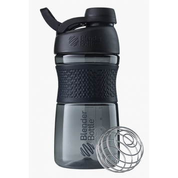 Шейкер спортивный Blender Bottle Sportmixer Twist 590 мл Черный