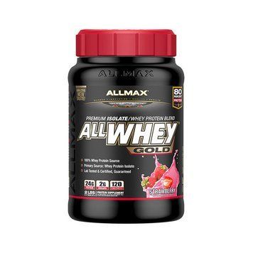 Сывороточный протеин изолят AllMax Nutrition All Whey Gold (907 г) chocolate peanut butter
