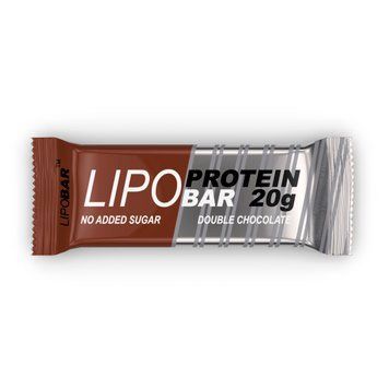 Протеїнові батончики Lipobar Lipobar 50 г Double Chocolate