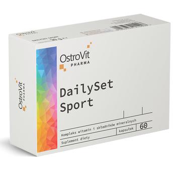 Комплекс витаминов OstroVit Pharma DailySet Sport 60 капсул