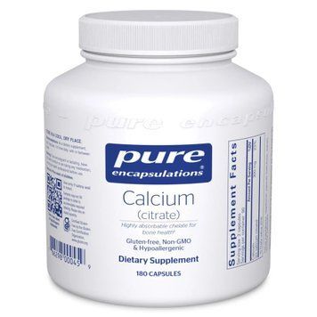 Кальций Цитрат Pure Encapsulations Calcium Citrate 180 капсул