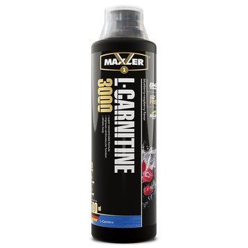 L-карнітин Maxler L-Carnitine 3000 500 мл Чорниця малина
