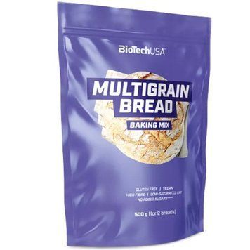 Суміш для випічки багатозернового хліба BioTechUSA Multigrain Bread Baking mix 500 г