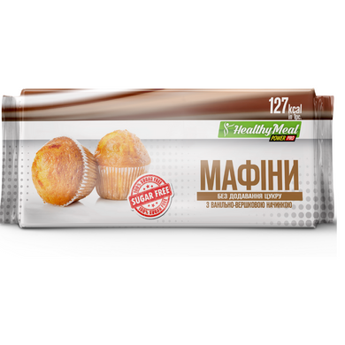 Протеиновые маффины Power Pro Мафин 70 грамм Ванильно Сливочный