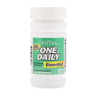 Комплекс витаминов 21st Century One Daily Multivitamin Essential (100 таб)