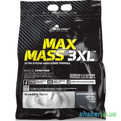 Гейнер для набора массы Olimp Max Mass 3XL 6000 г макс масс vanilla