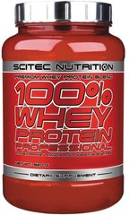 Сывороточный протеин концентрат Scitec Nutrition 100% Whey Protein Professional 920 грамм Арахисовая паста