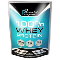 Сироватковий протеїн концентрат Powerful Progress 100% Whey Protein (1 кг) blueberry