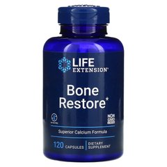 Витамины для костей, Bone Restore, Life Extension, 120 капсул