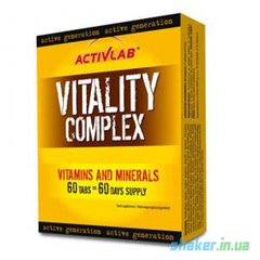 Комплекс вітамінів Activlab Vitality Complex (60 таб)