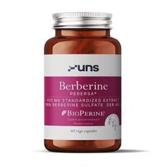 Берберин UNS Berberine 400 mg 60 вег. капсул
