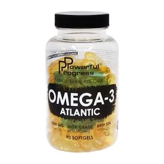 Омега-3 Powerful Progress Omega 3 Atlantic 90 капс рыбий жир