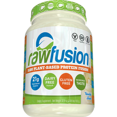 Растительный протеин SAN Rawfusion 930 грамм vanilla bean