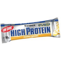 Протеиновый батончик Weider Low Carb High Protein Bar 50 г strawberry