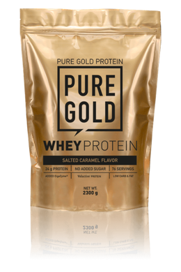 Сывороточный протеин концентрат Pure Gold Protein Whey Protein 2300 грамм Соленая карамель