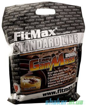 Гейнер для набора массы FitMax Easy Gain Mass 2000 г strawberry
