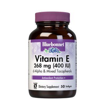 Вітамін Е Bluebonnet Nutrition Vitamin E 400 IU 268 mg 100 капсул