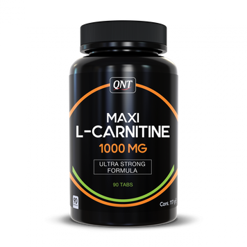 Л-карнітин QNT Maxi L-Carnitine 1000 мг 90 таб