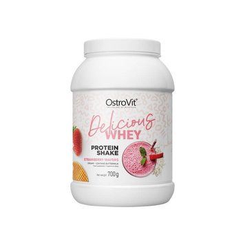 Сывороточный протеин концентрат OstroVit Delicious Whey Protein Shake 700 г strawberry waffers