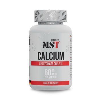 Кальций Бисглицинат Хелат MST Calcium Bisglycinate Chelate 600 mg 90 Таблеток