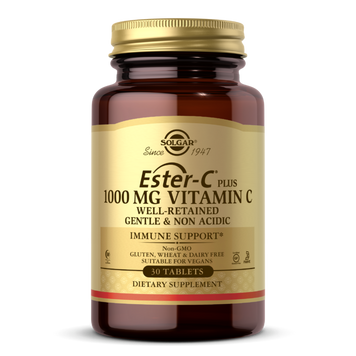 Витамин С Эстер плюс Solgar Ester-C plus 1000 mg Vitamin C (30 таб)