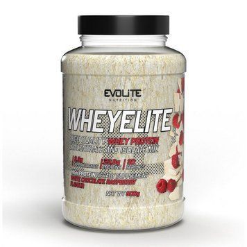Сывороточный протеин Evolite Nutrition WheyElite 900 г white chocolate raspberry