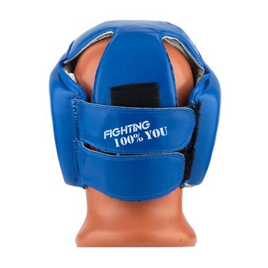 Боксерський шолом турнірний PowerPlay 3084 синій M