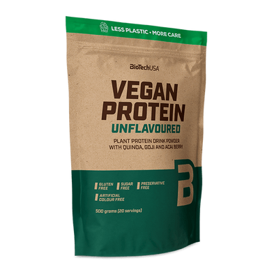 Растительный протеин BioTechUSA Vegan Protein 500 грамм Pure