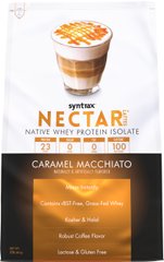 Сироватковий протеїн ізолят Syntrax Nectar Lattes 907 г Caramel Macchiato