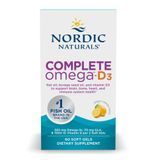 Омега 3 6 9 Nordic Naturals Complete Omega-D3 60 гелевых капсул lemon