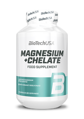 Магній хелат BioTech Magnesium + Chelate 60 капс