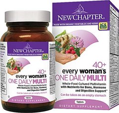 Ежедневные Мультивитамины для Женщин 40+, Every Woman's, New Chapter, 24 таблетки