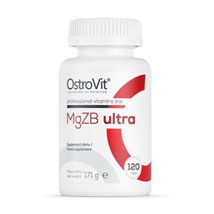 Бустер тестостерону OstroVit MgZB Ultra 120 таблеток