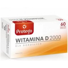 Витамин д3 Protego Witamina D 2000 60 капсул