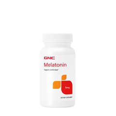 Мелатонін GNC Melatonin 5 mg 21 капсул