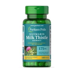 Экстракт расторопши Puritan's Pride Silymarin Milk Thistle Extract 175 mg 100 капсул