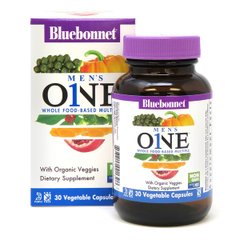 Чоловічі Мультівітаміни, Men's One, Bluebonnet Nutrition, 30 рослинних капсул