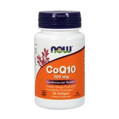 Коензим Q10 Now Foods CoQ10 100 mg 50 капс