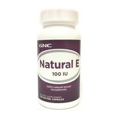 Витамин Е GNC Natural E-100 100 капсул