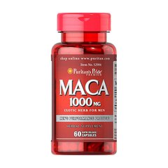 Мака екстракт кореня Puritan's Pride Maca 1000 mg 60 капс