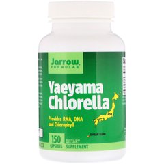 Хлорела, Yaeyama Chlorella, Jarrow Formulas, 150 капсул