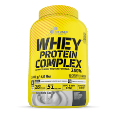 Сироватковий протеїн концентрат Olimp Whey Protein Complex 100% (1800 г) комплекс кокос крем