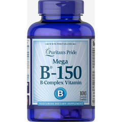 Комплекс витаминов Б Puritan's Pride Vitamin B-150™ Complex (100 таб)