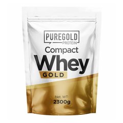 Сироватковий протеїн концентрат Pure Gold Compact Whey Gold 2300 г Belgian Chocolate