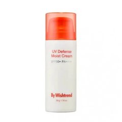 Зволожуючий сонцезахисний крем з пантенолом By Wishtrend UV Defense Moist Cream SPF 50+ PA++++ 50ml
