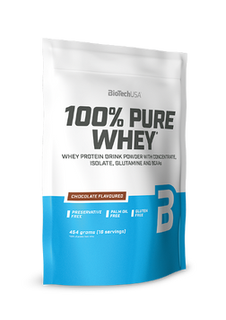 Сироватковий протеїн концентрат BioTech 100% Pure Whey (454 г) raspberry cheescake