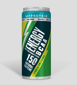 Предтренировочный комплекс Myprotein Energy BCAA 330 мл lemon &lime