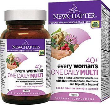 Щоденні Мультівітаміни для Жінок 40+, Every Woman's, New Chapter, 24 таблетки