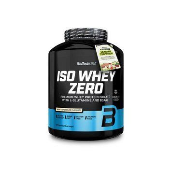 Сывороточный протеин изолят BioTech Iso Whey Zero 1816 г white chocolate